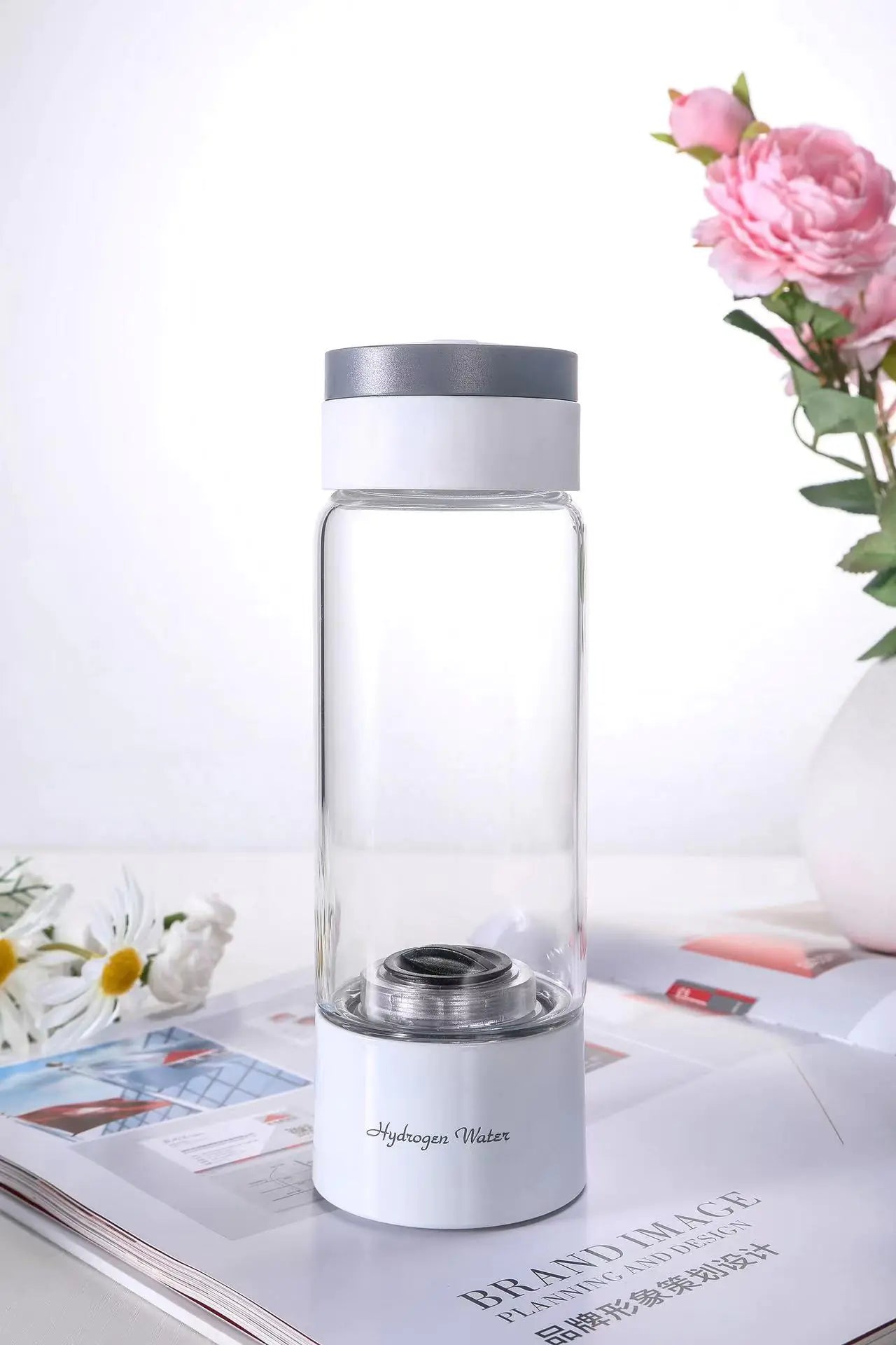 POWERFUL - Alkaline -  Ionic Hydrogen Water Bottle - Up To 5000PPB!